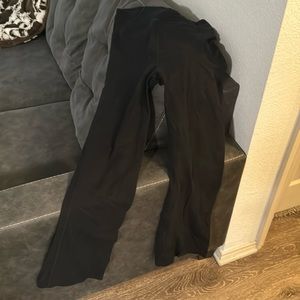 Black Flare Active Pants